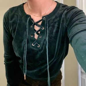 Green Betsy Johnson sweater